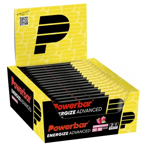 파워바 Energize Advanced 에너지 바 상자 라즈베리 55g 15 단위 7139705196