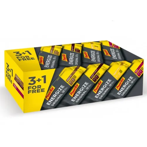 파워바 Energize 오리지널 에너지 바 상자 4x9개입 아이스 & 펀치 & 바야 바나나 크림 초콜릿&쿠키 55g 7139839622