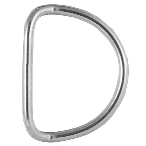 다이브라이트  강철 로우 프로파일 스테인리스 스틸 D링 5 cm 10 단위 7139930439