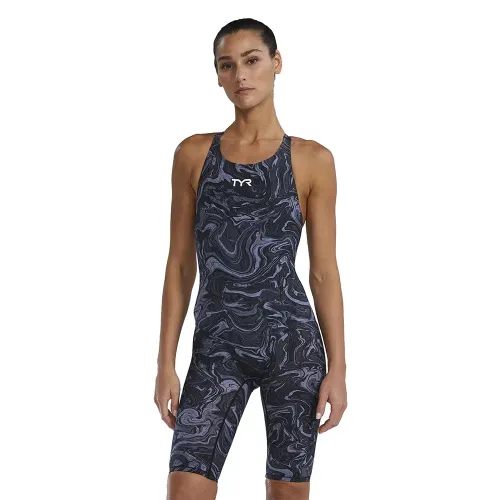 티어 Tresher Hydrophobic 오픈 백 경기용 수영복 7142134683