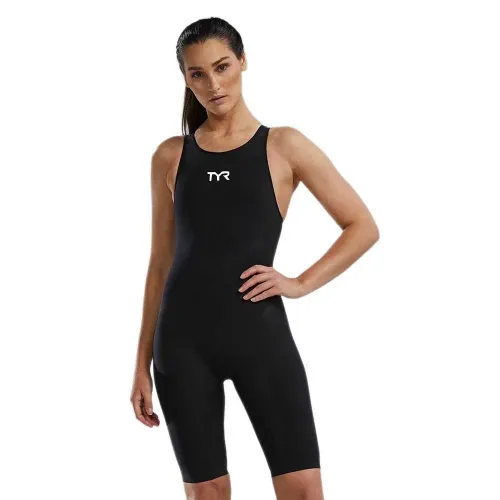 티어 Venzo Solid 오픈 백 경기용 수영복 7142497531