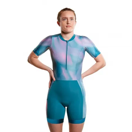 ZONE3 Activate+ 여성용 반팔 웻슈트 7142771412