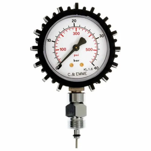 크레시 Pressure for Air Gun Manometer 40 Bar 게이지 74657