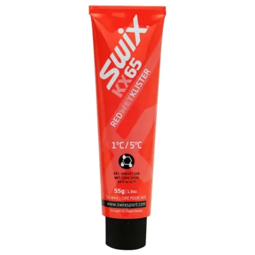 스윅스 KX65 Red Wet Klister 55 g 왁스 8136299006