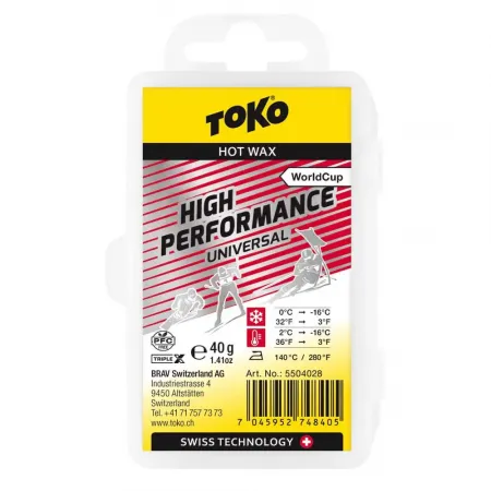 토코 World Cup High Performance Universal 왁스 40g 8138855137