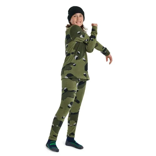 버튼 Fleece 이너웨어 바지 8140274139