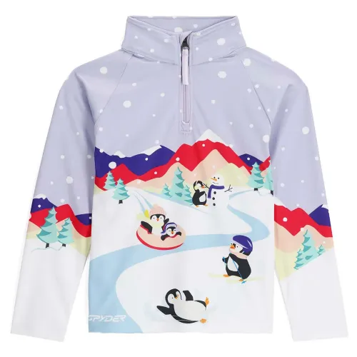 스파이더 Bitsy Reflect 하프 지퍼 스웨트 8140633516