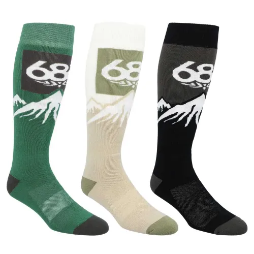 686 Snow caps 긴 양말 3 단위 8141120663