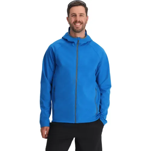 스파이더 GridWeb ShellFleece 풀지퍼 스웨트 8141825338