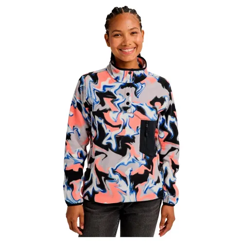 버튼 Cinder 하프 지퍼 플리스 8142242586