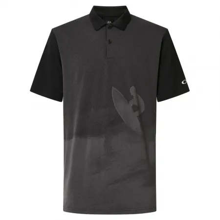 OAKLEY APPAREL Jacquard Printed 반팔 폴로 셔츠 9139742795