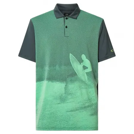 OAKLEY APPAREL Jacquard Printed 반팔 폴로 셔츠 9139742796