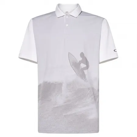 OAKLEY APPAREL Jacquard Printed 반팔 폴로 셔츠 9139742799