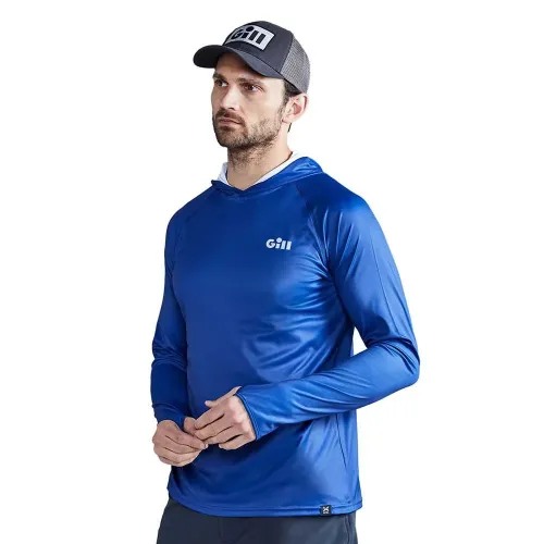 GILL Xpel Tec 긴팔 후드 서핑 티셔츠 9140334994