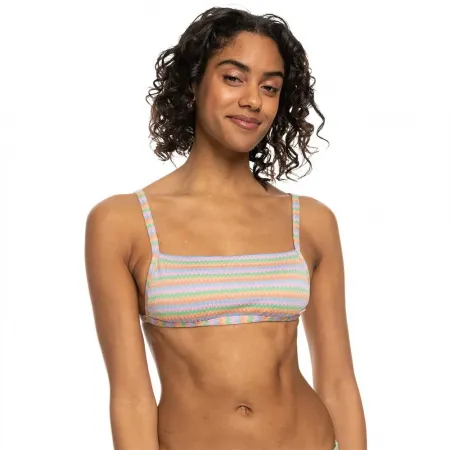 록시 Wavy Stripe Bra 비키니 탑 9140545986
