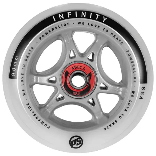 파워슬라이드 Infinity 90 rtr abec9/spacer 스케이트 바퀴 4 단위 9141224910