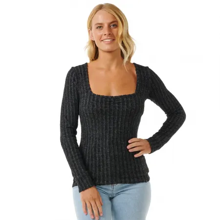 립컬 Open Neck Cosy 긴팔 티셔츠 9141355045