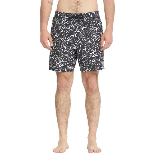 VOLCOM Fa F Rygalski Smile 17in 수영 반바지 9141676814
