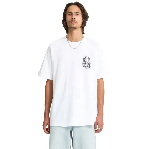 VOLCOM Snake Peace Loose Fit 반팔 티셔츠 9142144614