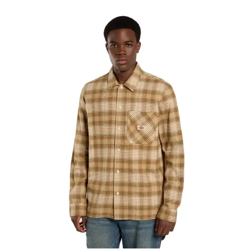 DICKIES Forest Check 긴팔 셔츠 9142181279