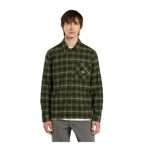 DICKIES Forest Check 긴팔 셔츠 9142181281