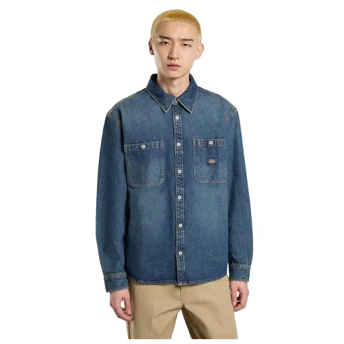 DICKIES Mechanic Denim 긴팔 셔츠 9142181391