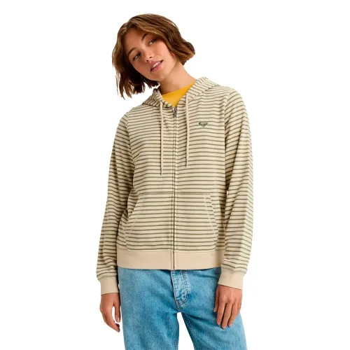 록시 Perfect Stripe 풀지퍼 스웨트셔츠 9142245667