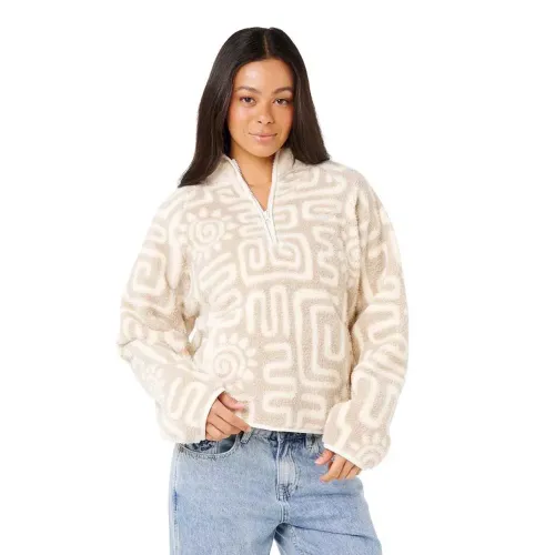 립컬 Sunset Luau 하프 지퍼 플리스 9142513278