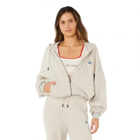 립컬 Surf Side Spliced 풀지퍼 스웨트셔츠 9142816300