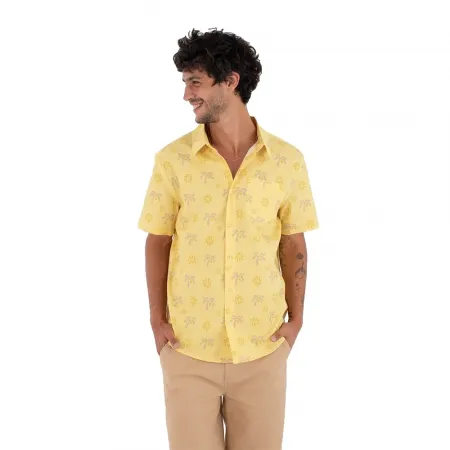 헐리 Printing Press Coconut 반팔 셔츠 9142893399