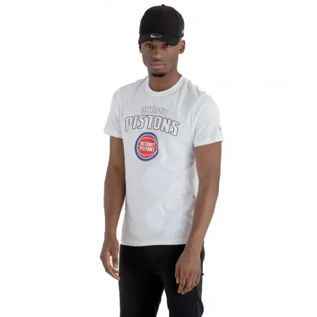 뉴에라 Team 로고 Detroit Pistons 반팔 티셔츠 136788984