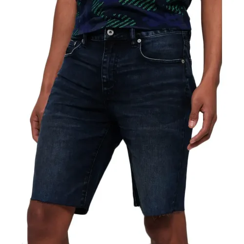 슈퍼드라이 Tyler Slim 데님 반바지 137043316