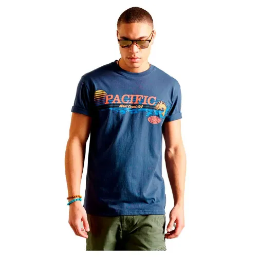 슈퍼드라이 Frontier Graphic Box Fit 반팔 티셔츠 137906238