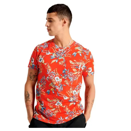 슈퍼드라이 Allover Print Pocket 반팔 티셔츠 137906342