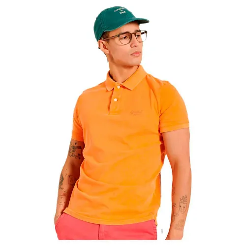 슈퍼드라이 빈티지 Destroyed 반팔 폴로 셔츠 137906491