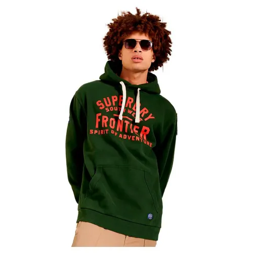 슈퍼드라이 Heritage Mountain Graphic 후드티 137906624