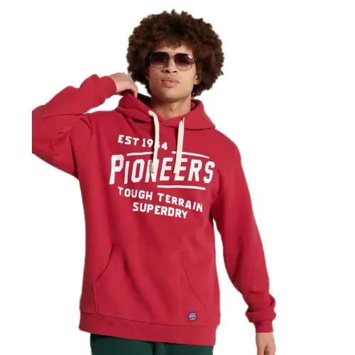 슈퍼드라이 Heritage Mountain Graphic 후드티 137906626