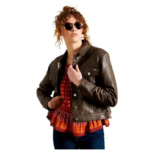 슈퍼드라이 Leather Stateside 자켓 137908308