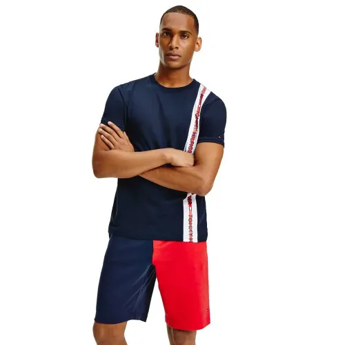 타미힐피거 로고 Stripe T-shirt 파자마 137946687