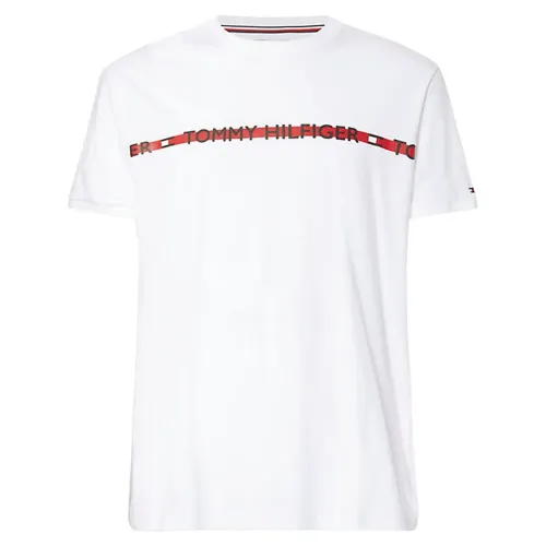 타미힐피거 로고 Stripe 반팔 티셔츠 137946688