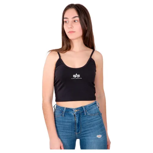 알파 인더스트리 Basic Crop 나시 상의 138019754