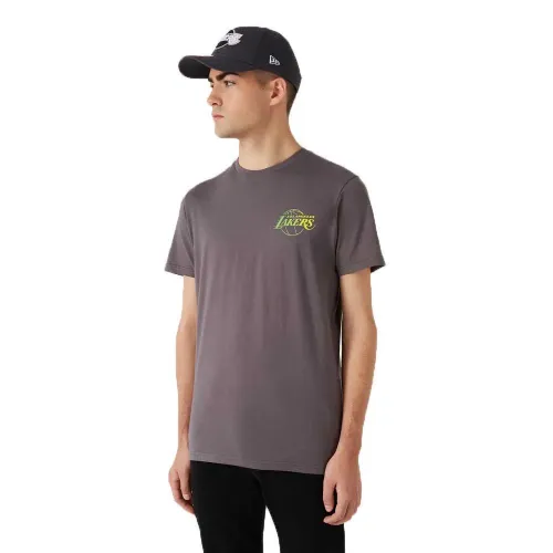 뉴에라 NBA Fade Logo LA 레이커스 반팔 티셔츠 138051399