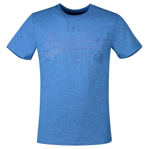 슈퍼드라이 빈티지 로고 Tonal Embroidered 반팔 티셔츠 138074842