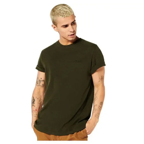 슈퍼드라이 빈티지 로고 Embroidered 반팔 티셔츠 138155685