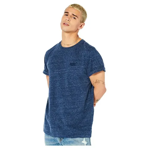 슈퍼드라이 빈티지 로고 Embroidered 반팔 티셔츠 138155687