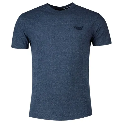 슈퍼드라이 빈티지 로고 Embroidered 반팔 티셔츠 138155696