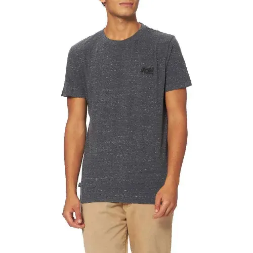 슈퍼드라이 빈티지 로고 Embroidered 반팔 티셔츠 138186592