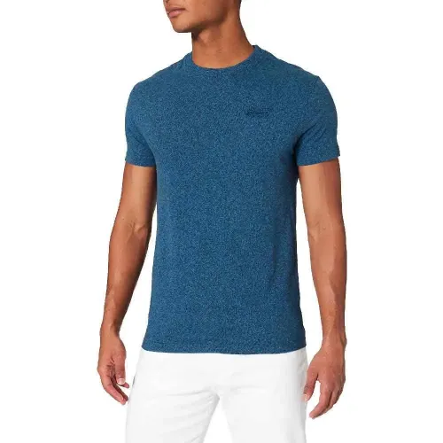 슈퍼드라이 빈티지 로고 Embroidered 반팔 티셔츠 138186593