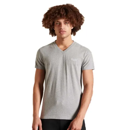 슈퍼드라이 빈티지 로고 Embroidered 반팔 티셔츠 138186602