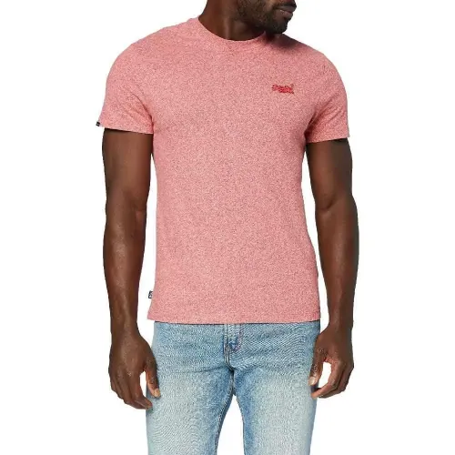 슈퍼드라이 빈티지 로고 Embroidered 반팔 티셔츠 138186607